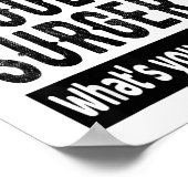 Shoulder Surgery Recovery Quote Funny Get Well Soo ポスター (角)