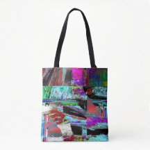Shoulder Tote – Neon Pulse