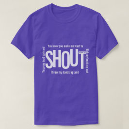 SHOUT - A MisterPシャツ Tシャツ