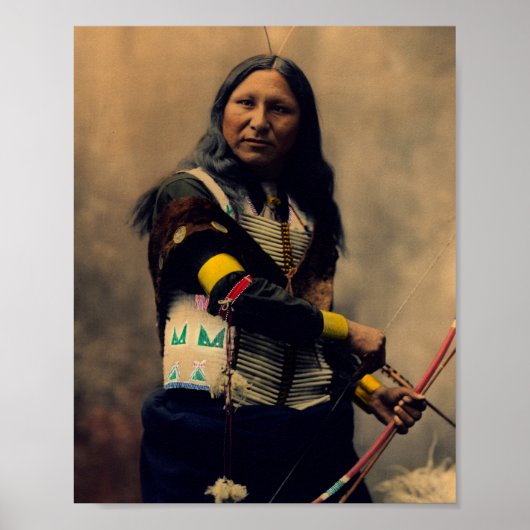 Shout At Oglala Sioux 1899 ポスター (正面)