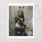 Shout At, Oglala Sioux, 1899 ポストカード (正面)