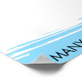 Shout out board employee daily kudos post-its ポスター (角)