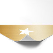 Shout out board employee daily kudos post-its ポスター (角)