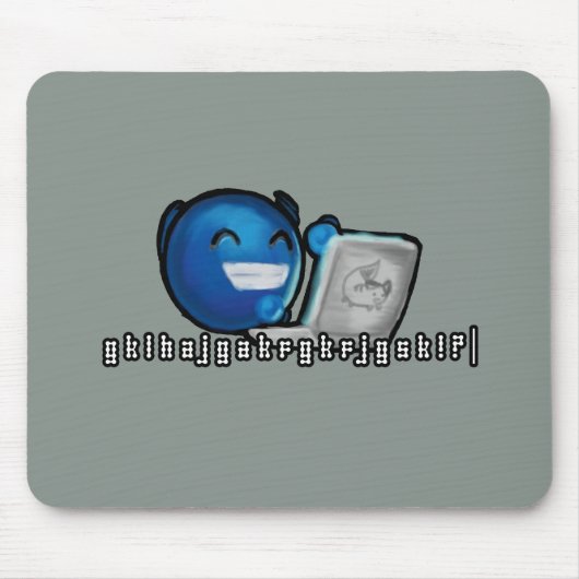 Shoutboxのmousepad マウスパッド (正面)