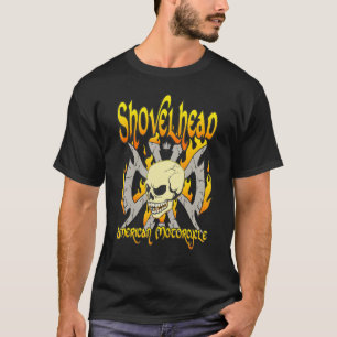 SHOVELHEAD HD 1966 1984 Motorcycles Oldschool Chop Tシャツ