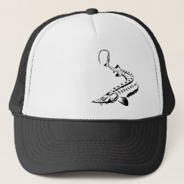 Shovelnose-Pallid Sturgeon Tribal - Cap, Hat キャップ