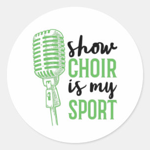 Show Choirは私のスポーツミュージカル ラウンドシール