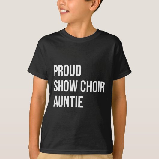 Show Choir Auntie Tシャツ (正面)