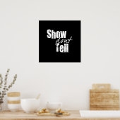 Show Don't Tell ポスター (キッチン)