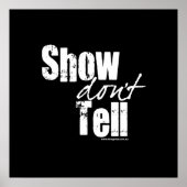 Show Don't Tell ポスター (正面)