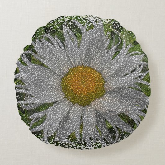 Show Me A Daisy #1 ラウンドクッション (正面)