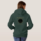 Show Me The Way Blakgraz Women'sフード付きスウェットシャツ パーカ (裏面フル)