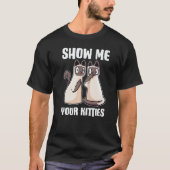 Show Me Your Kitties Tシャツ (正面)