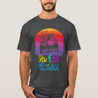 Show Me Your Meowing Cats Music Ragdoll Musical Sp Tシャツ