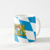 Show off your colors - Bayern/Bavaria コーヒーマグカップ (正面右)