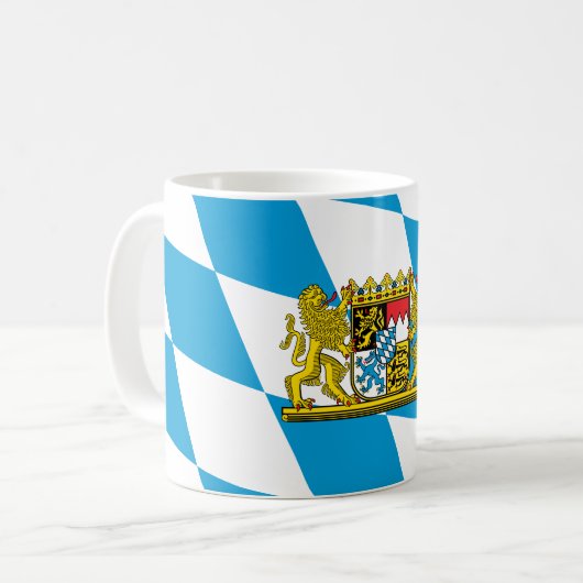 Show off your colors - Bayern/Bavaria コーヒーマグカップ (正面左)