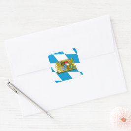 Show off your colors - Bayern/Bavaria スクエアシール