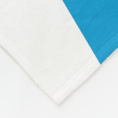 Show off your colors - Bayern/Bavaria フリースブランケット (角)