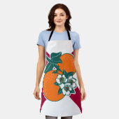 Show off your colors - Florida エプロン (着用した状態)