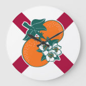 Show off your colors - Florida ラージ壁時計 (正面)