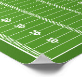 Show off your colors - Football ポスター (角)