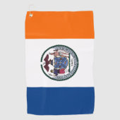 Show off your colors - New York ゴルフタオル (正面)
