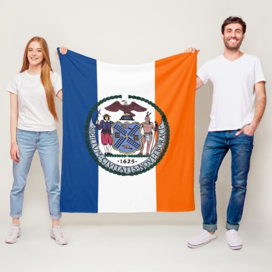 Show off your colors - New York フリースブランケット (インサイチュ)