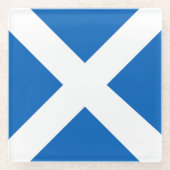 Show off your colors – Scotland ガラスコースター (正面)