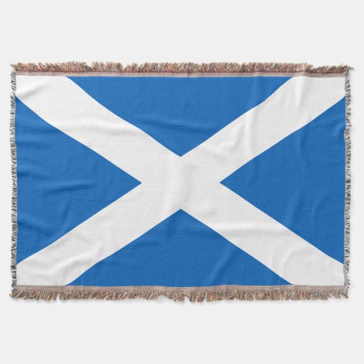 Show off your colors – Scotland スローブランケット (正面)