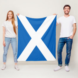 Show off your colors – Scotland フリースブランケット