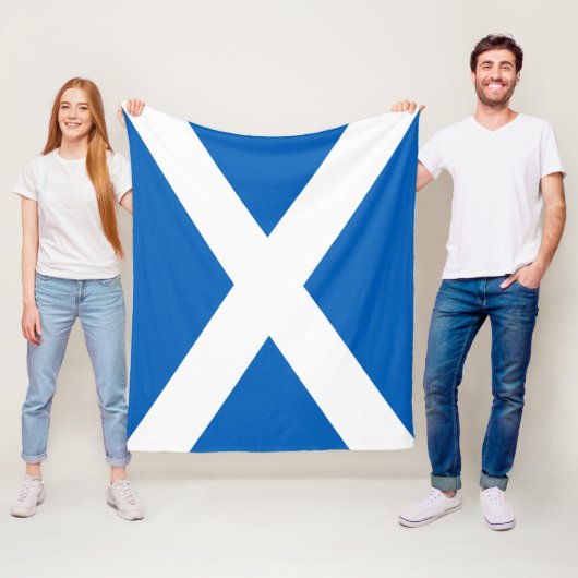 Show off your colors – Scotland フリースブランケット (インサイチュ)