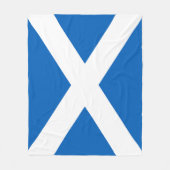 Show off your colors – Scotland フリースブランケット (正面)