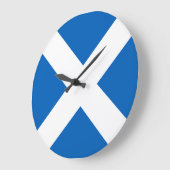 Show off your colors – Scotland ラージ壁時計 (傾斜)