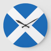 Show off your colors – Scotland ラージ壁時計 (正面)