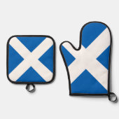 Show off your colors – Scotland 鍋つかみ&鍋敷きセット (正面)