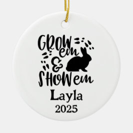 Show Rabbit 4H Ornament セラミックオーナメント