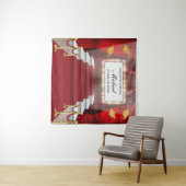  Show Red Carpet  Graduation Backdrop banner タペストリー (インサイチュ(横))