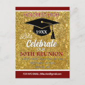 Show stopper Class Reunion invitation post card シーズンポストカード (正面)