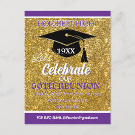 Show stopper Class Reunion invitation post card シーズンポストカード