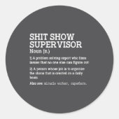Show Supervisor A Problem Solving Expert Who Fixes ラウンドシール (正面)