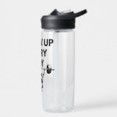 SHOW UP EVERY DAY Water Bottle Gym Motivation ウォーターボトル (左面)
