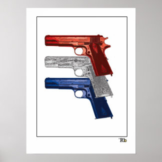 Show Your Colors: Colt 1911 Poster ポスター