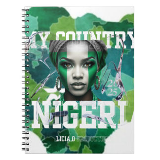 Show your Naija pride in style! with lycia oe ノートブック