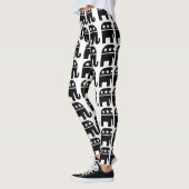 Show Your Support: Trump Colors Leggings レギンス (左)