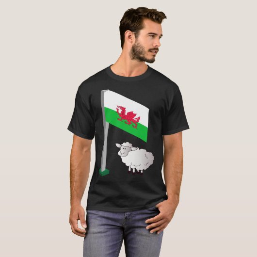 Show Your Welsh Pride with Our St Davids Day Tシャツ (正面フル)
