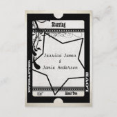 Showbill Information Enclosureの2つのヴィンテージを許可 エンクロージャーカード (裏面)