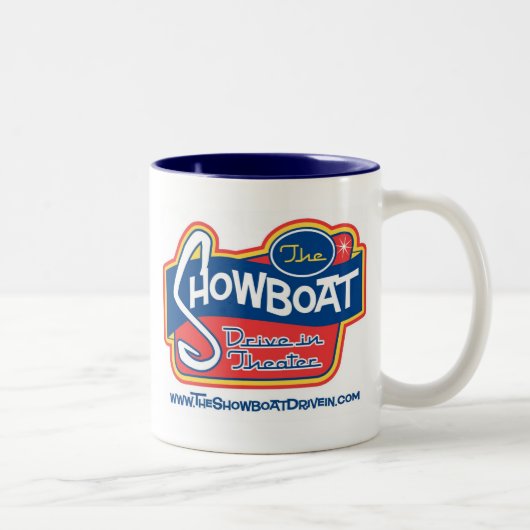 Showboatのドライブ・イン2の調子のマグ ツートーンマグカップ (右)