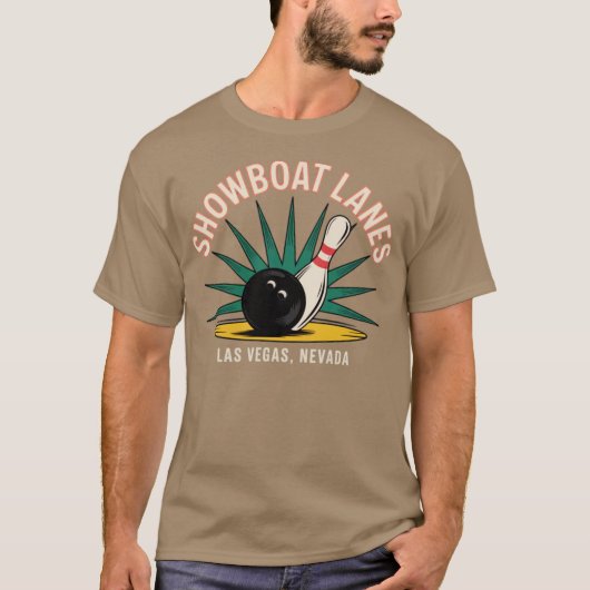 Showboat Lanes - Las Vegas, NV Tシャツ (正面)