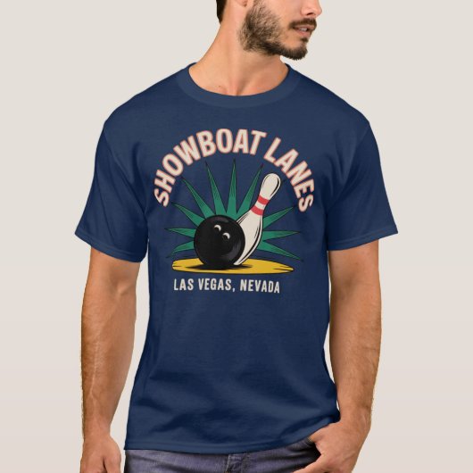 Showboat Lanes - Las Vegas, NV Tシャツ (正面)