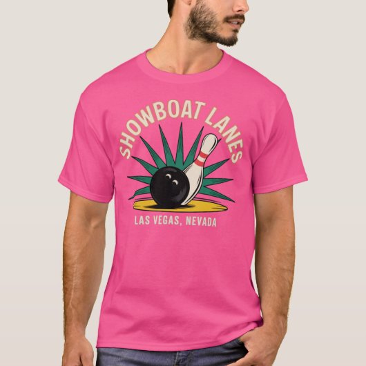 Showboat Lanes - Las Vegas, NV Tシャツ (正面)